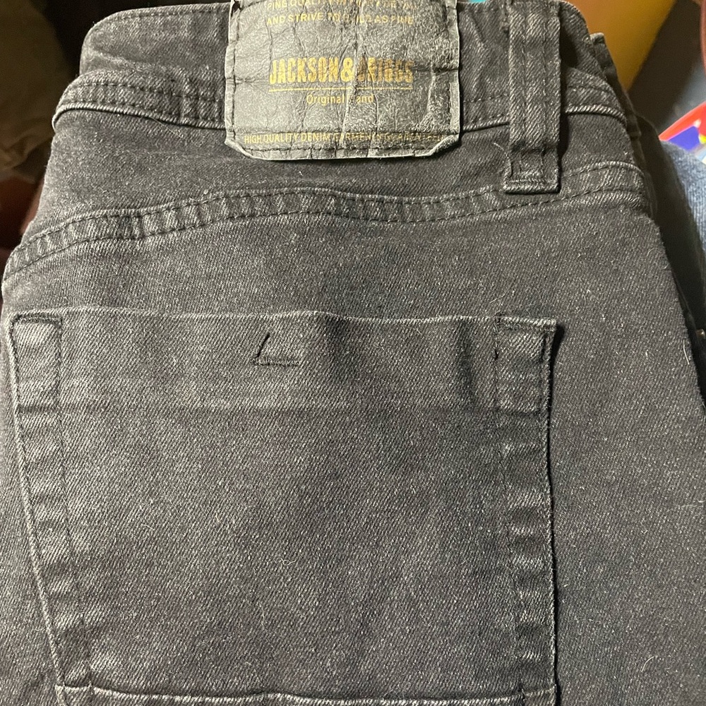 Black denim Jackson Driggs jeans size 30x32